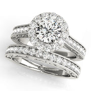 ENGAGEMENT RINGS HALO ROUND - Image 6