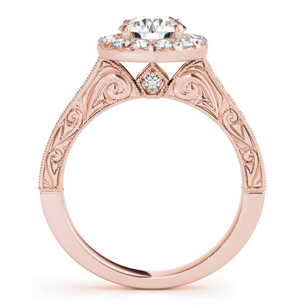 ENGAGEMENT RINGS HALO ROUND - Image 7
