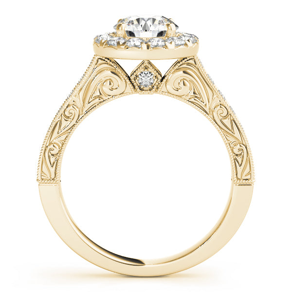 ENGAGEMENT RINGS HALO ROUND - Image 10