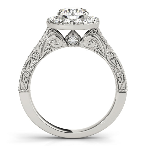 ENGAGEMENT RINGS HALO ROUND - Image 8