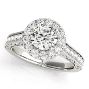 ENGAGEMENT RINGS HALO ROUND - Image 2