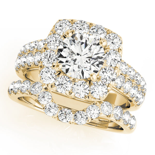 ENGAGEMENT RINGS HALO ROUND - Image 9