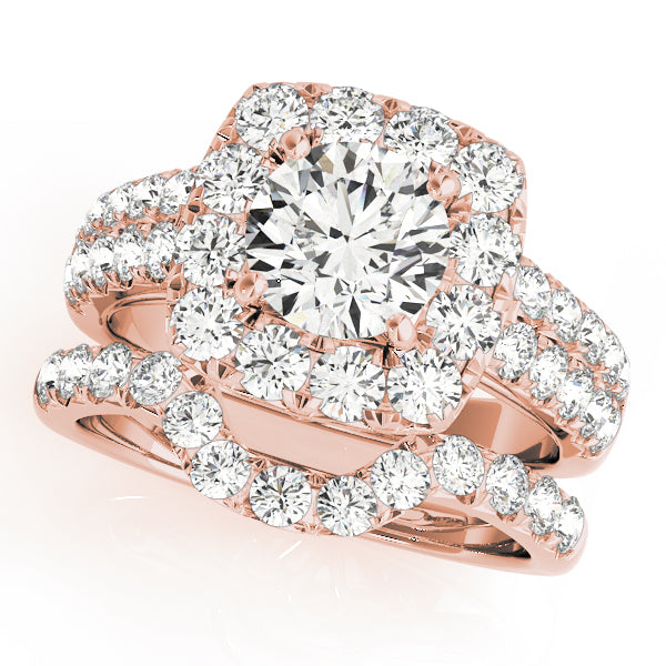 ENGAGEMENT RINGS HALO ROUND - Image 7