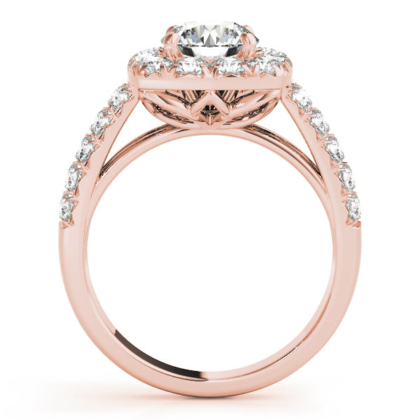 ENGAGEMENT RINGS HALO ROUND - Image 5