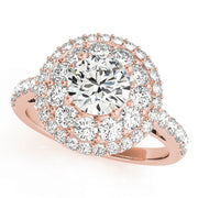 ENGAGEMENT RINGS HALO ROUND - Image 3