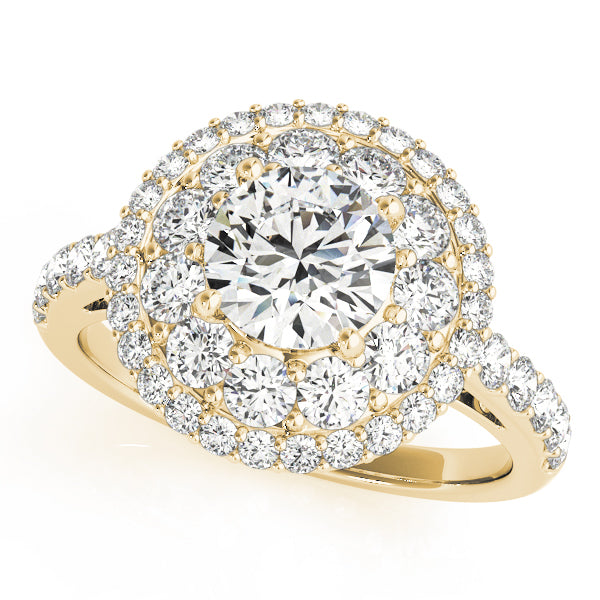 ENGAGEMENT RINGS HALO ROUND - Image 7