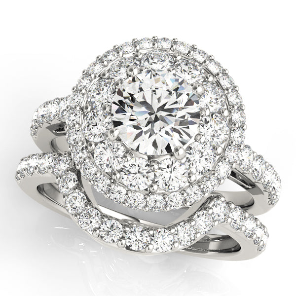 ENGAGEMENT RINGS HALO ROUND - Image 9