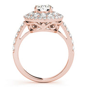 ENGAGEMENT RINGS HALO ROUND - Image 6