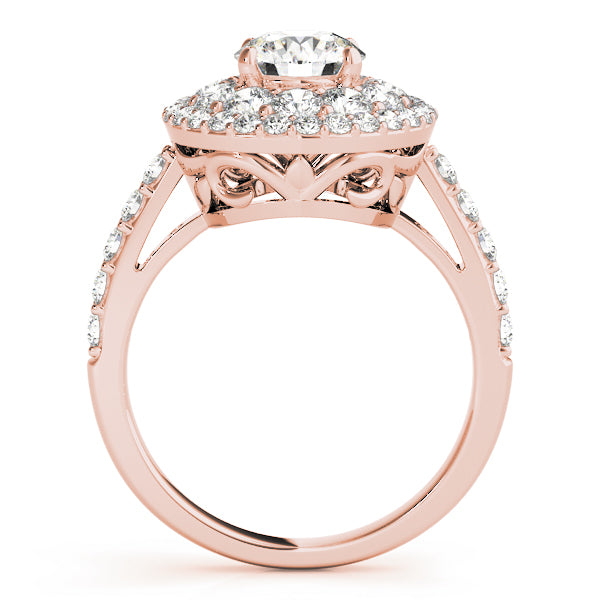 ENGAGEMENT RINGS HALO ROUND - Image 6