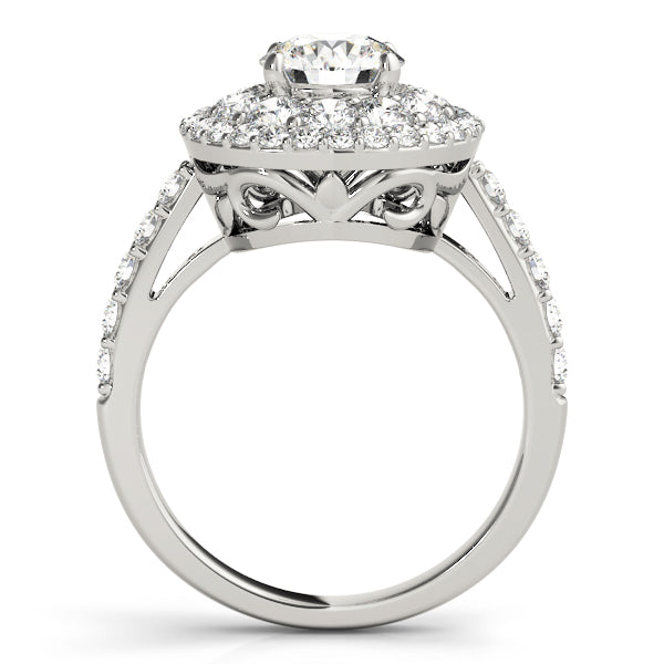 ENGAGEMENT RINGS HALO ROUND - Image 5