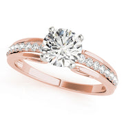 ENGAGEMENT RINGS SINGLE ROW PRONG SET - Image 7