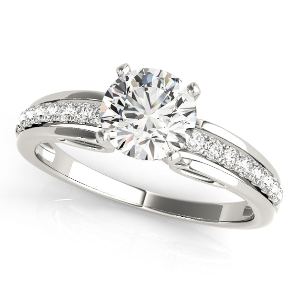 ENGAGEMENT RINGS SINGLE ROW PRONG SET - Image 2