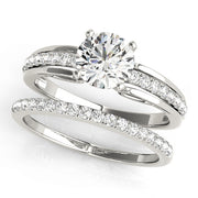 ENGAGEMENT RINGS SINGLE ROW PRONG SET - Image 4