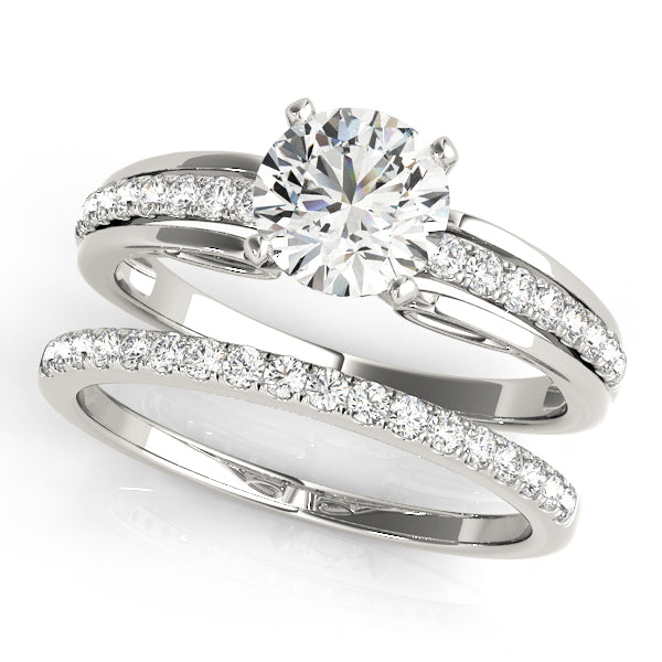 ENGAGEMENT RINGS SINGLE ROW PRONG SET - Image 4