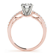 ENGAGEMENT RINGS SINGLE ROW PRONG SET - Image 5