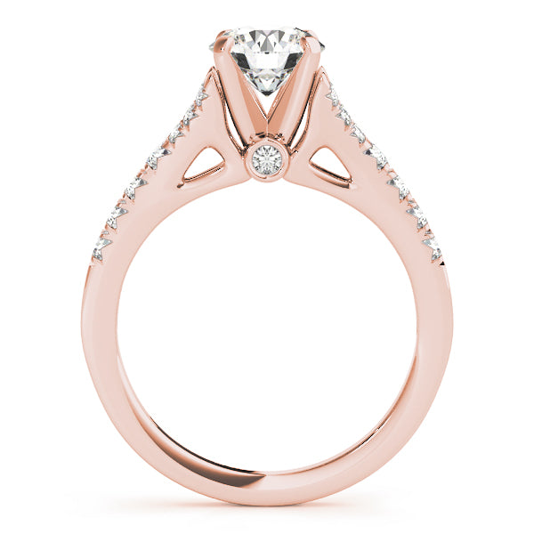 ENGAGEMENT RINGS SINGLE ROW PRONG SET - Image 4