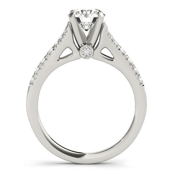 ENGAGEMENT RINGS SINGLE ROW PRONG SET - Image 7