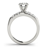 ENGAGEMENT RINGS SINGLE ROW PRONG SET - Image 6