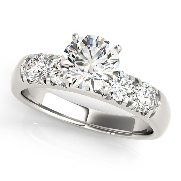 ENGAGEMENT RINGS SINGLE ROW PRONG SET - Image 2