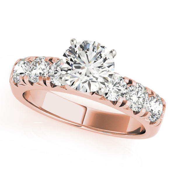 ENGAGEMENT RINGS SINGLE ROW PRONG SET - Image 9