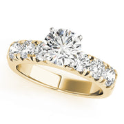 ENGAGEMENT RINGS SINGLE ROW PRONG SET - Image 4