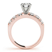ENGAGEMENT RINGS SINGLE ROW PRONG SET - Image 5