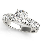 ENGAGEMENT RINGS SINGLE ROW PRONG SET - Image 2