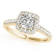 ENGAGEMENT RINGS HALO SQUARE & CUSHION - Image 3