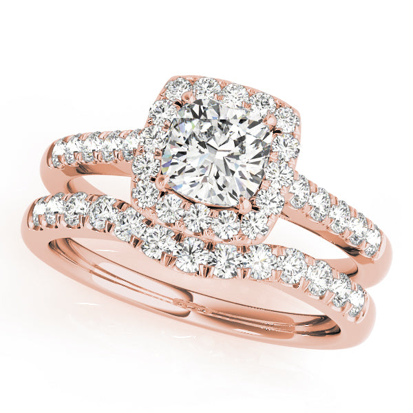 ENGAGEMENT RINGS HALO SQUARE & CUSHION - Image 5