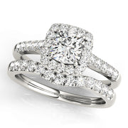 ENGAGEMENT RINGS HALO SQUARE & CUSHION - Image 9
