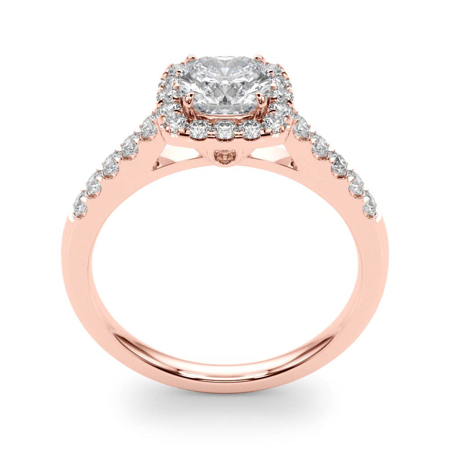 ENGAGEMENT RINGS HALO SQUARE & CUSHION - Image 4