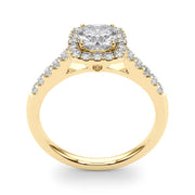 ENGAGEMENT RINGS HALO SQUARE & CUSHION - Image 10
