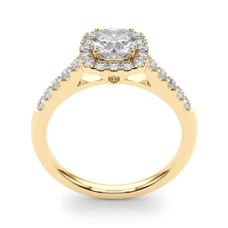 ENGAGEMENT RINGS HALO SQUARE & CUSHION - Image 10