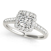 ENGAGEMENT RINGS HALO SQUARE & CUSHION - Image 2