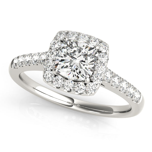 ENGAGEMENT RINGS HALO SQUARE & CUSHION - Image 2