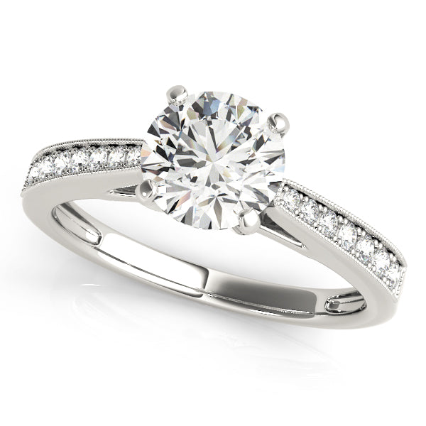 ENGAGEMENT RINGS SINGLE ROW PRONG SET - Image 2