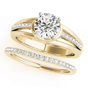 ENGAGEMENT RINGS SINGLE ROW PRONG SET - Image 5