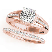 ENGAGEMENT RINGS SINGLE ROW PRONG SET - Image 7