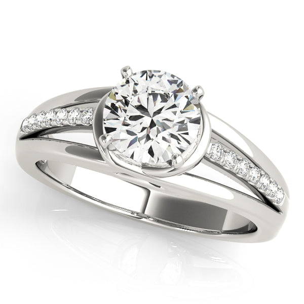 ENGAGEMENT RINGS SINGLE ROW PRONG SET - Image 2