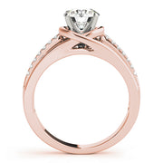 ENGAGEMENT RINGS SINGLE ROW PRONG SET - Image 4