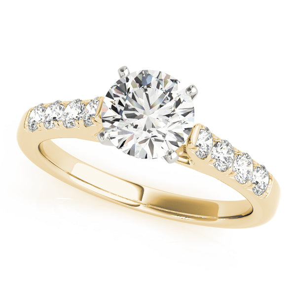 ENGAGEMENT RINGS SINGLE ROW PRONG SET - Image 7