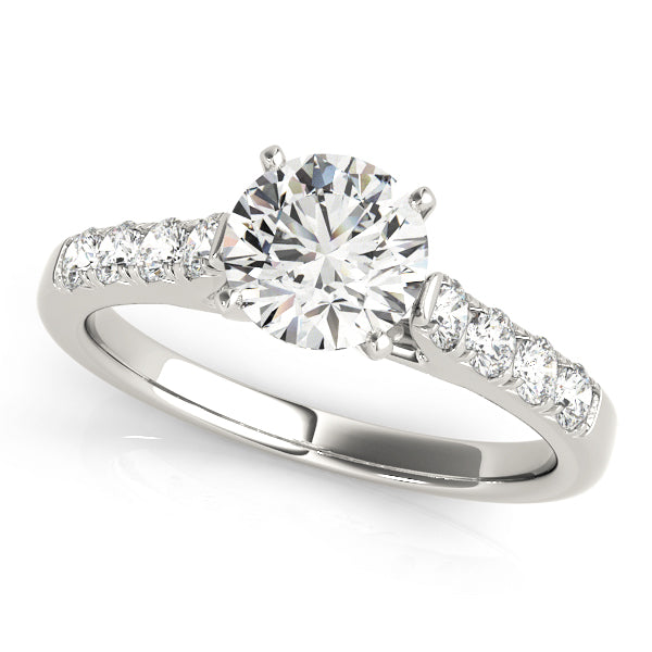 ENGAGEMENT RINGS SINGLE ROW PRONG SET - Image 2
