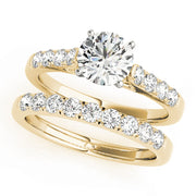 ENGAGEMENT RINGS SINGLE ROW PRONG SET - Image 4