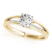 ENGAGEMENT RINGS SINGLE ROW PRONG SET - Image 4