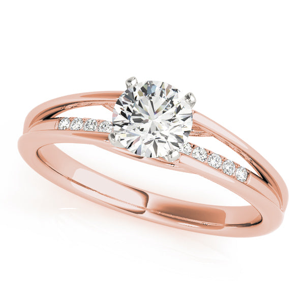 ENGAGEMENT RINGS SINGLE ROW PRONG SET - Image 3