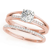 ENGAGEMENT RINGS SINGLE ROW PRONG SET - Image 5