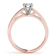 ENGAGEMENT RINGS SINGLE ROW PRONG SET - Image 9
