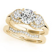 ENGAGEMENT RINGS 3 STONE ROUND - Image 10