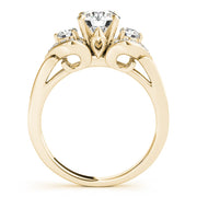 ENGAGEMENT RINGS 3 STONE ROUND - Image 5