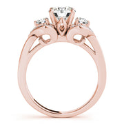 ENGAGEMENT RINGS 3 STONE ROUND - Image 8